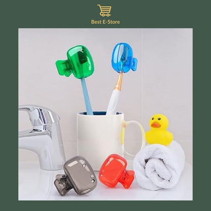 🎒 Protezioni Portatili Spazzolini Denti: Compagni Viaggio Colorati  Igienici 🌟