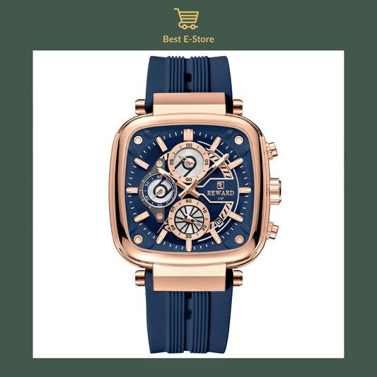 ⭐ Premium Herenhorloge met Chronograaf – Strak Design, Tijdloze Stijl & het Perfecte Cadeau 🎁