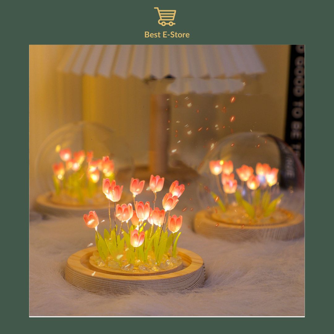 Incantevole lampada a tulipano: Ambiente accogliente e idea regalo perfetta ✨