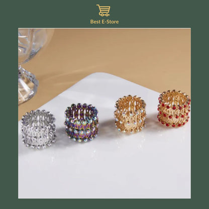 🎁 The Perfect Gift: Convertible Bangle Ring with Sparkling CZ Glamour 💎