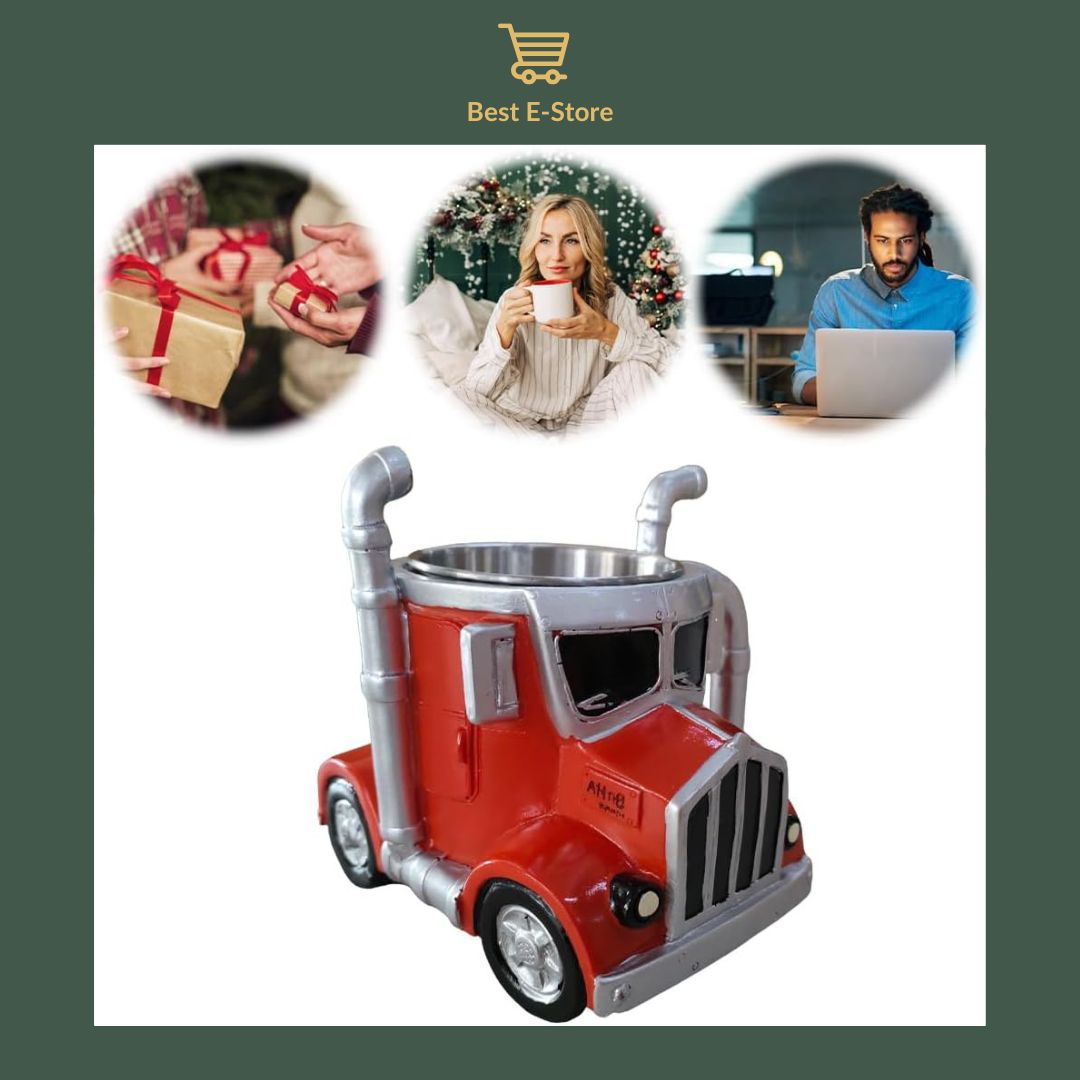 🚛 Semi-Truck Coffee Mug: Perfect Gift for Truck Lovers ☕