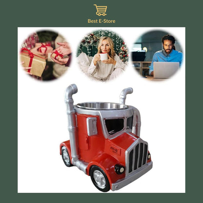 🚛 Semi-Truck Coffee Mug: Perfect Gift for Truck Lovers ☕