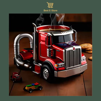 🚛 Sattelschlepper Kaffeebecher: Perfektes Geschenk für Truck-Liebhaber ☕