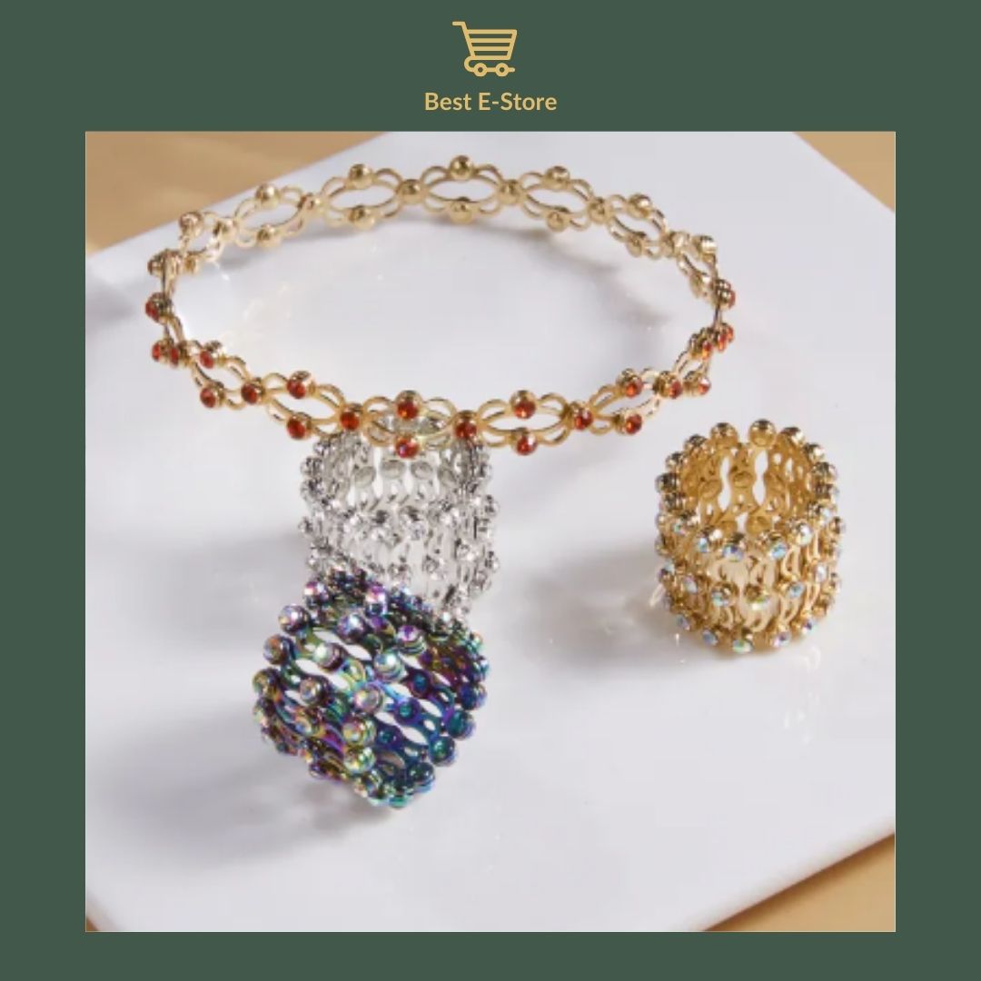 🎁 Das perfekte Geschenk: Wandelbarer Armreif  funkelnden Zirkoniasteinen 💎