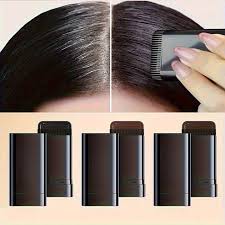 Black Hair Dye Stick for Instant Gray Coverage & Root Touch Up