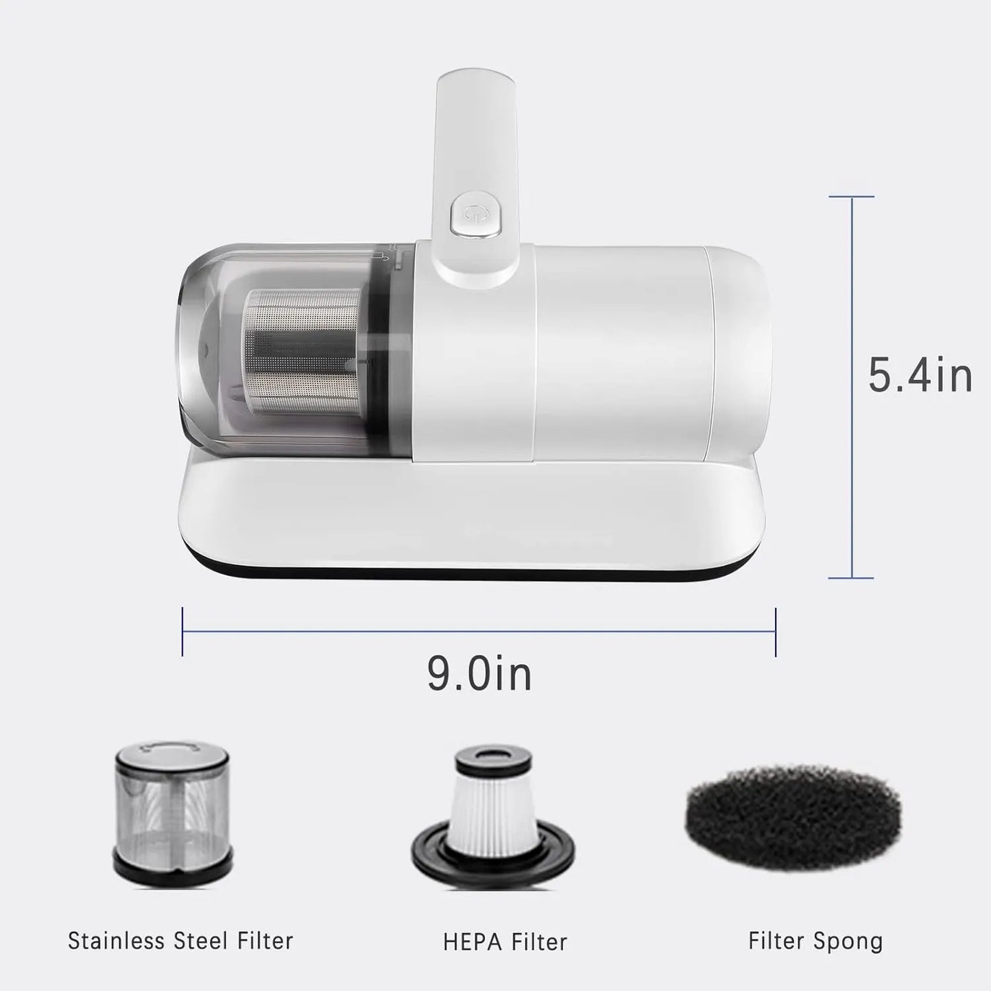 Mite Remover, Foldable Mattress Vacuum Bed