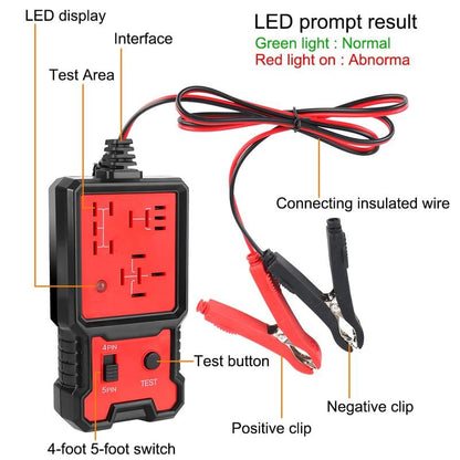 💪SELLING FAST! 49% OFF🚗Automotive Relay Tester Tool