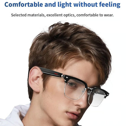 🎁🔥New Arrival 2025 🔥✨Super Black Technology✨Smart Wireless Headphone Sunglasses